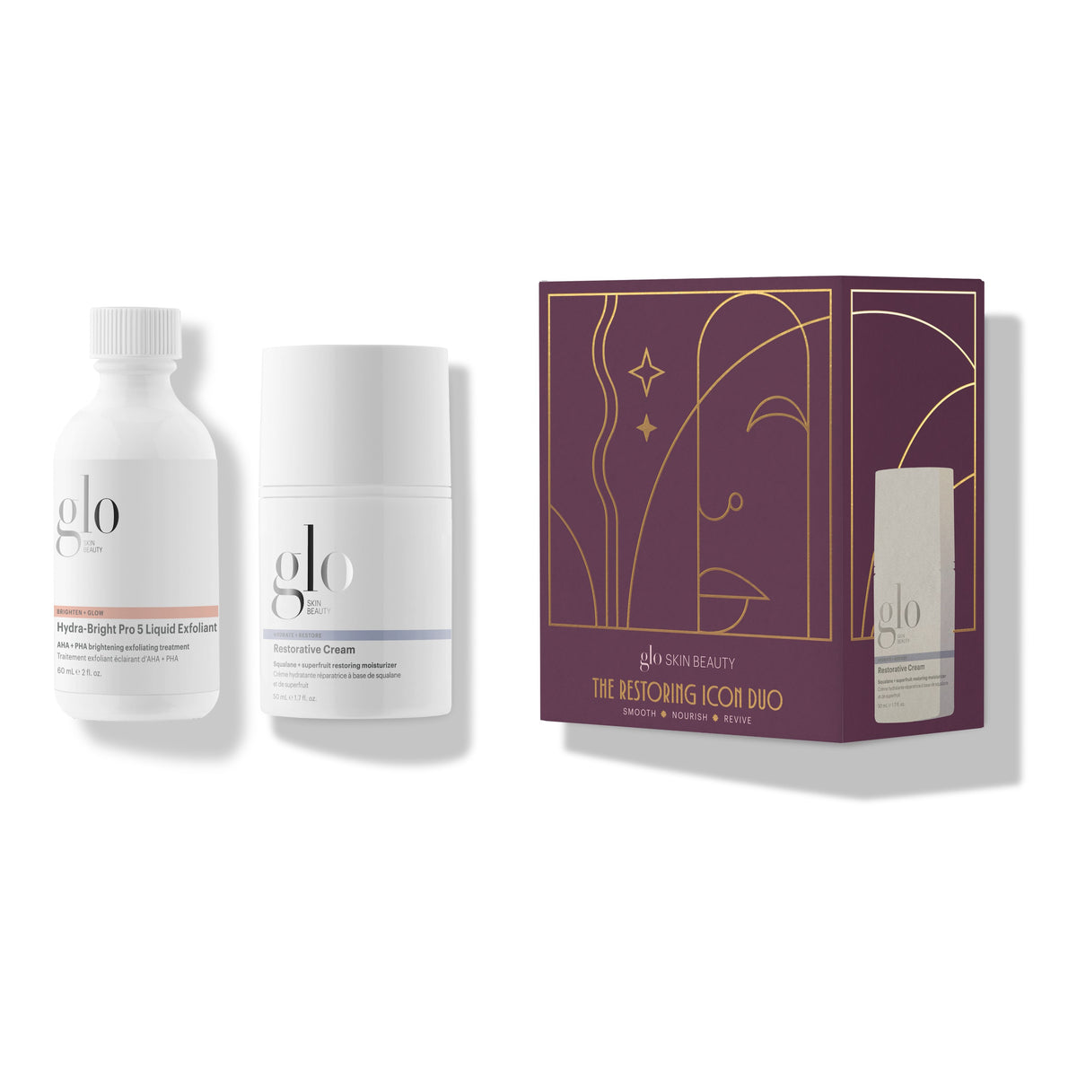 The Restoring Icon Duo with its gift packaging