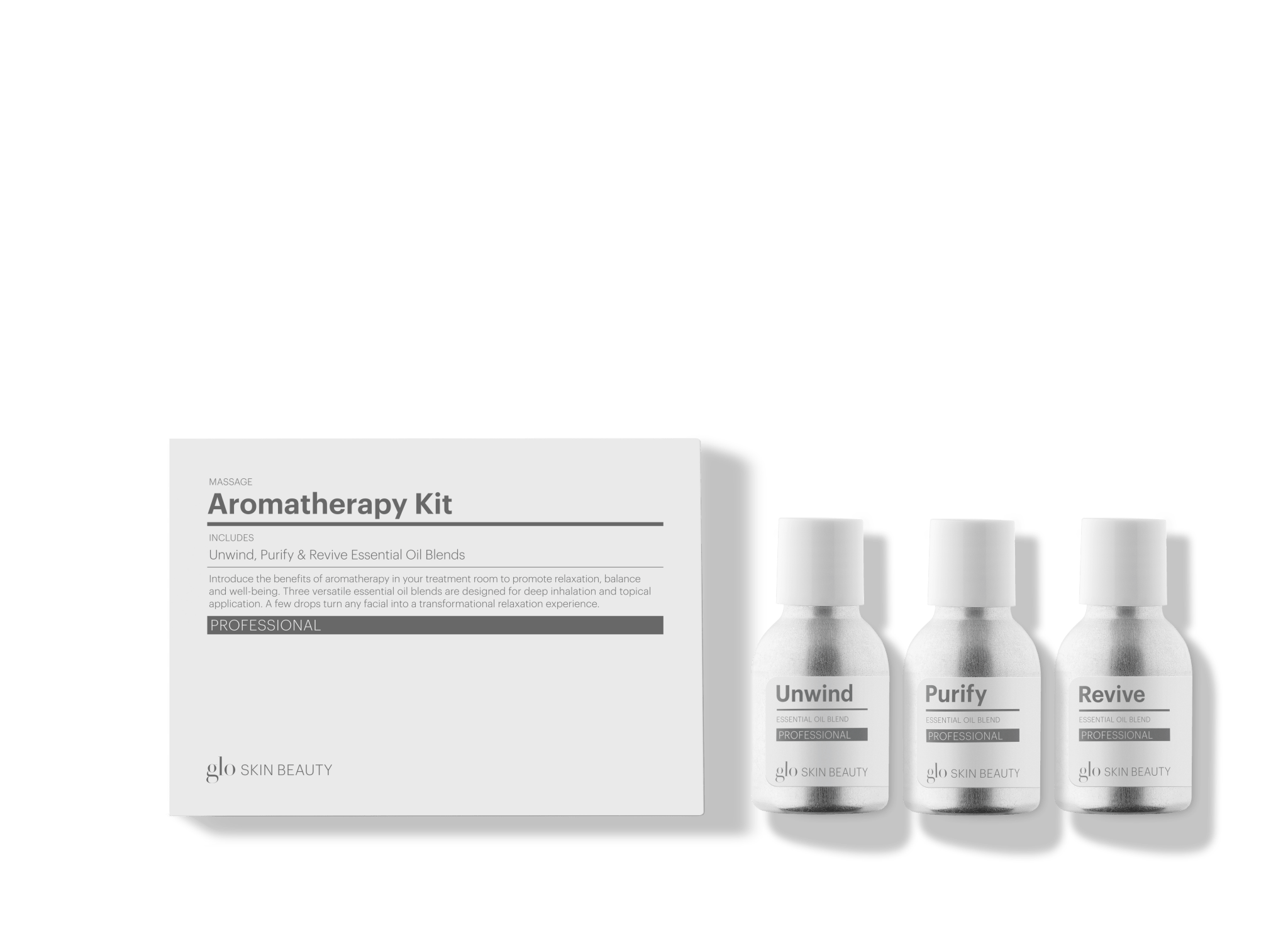 Essential Oil Blend Kit - 3 x 30ml - Back Bar - Glo Skin Beauty UK&I