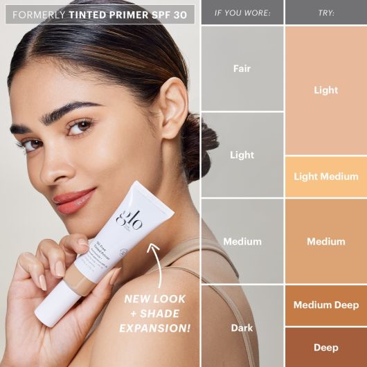 Oil Free Tinted Primer - Light Medium 30ml - Glo Skin Beauty UK&I